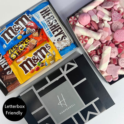 USA Chocolate Letterbox Gift Hamper - ScentiMelti Home Fragrance, Beauty & Gifts UK