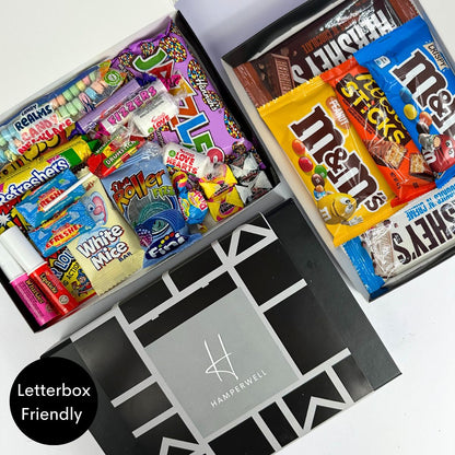 Retro Candy Letterbox Gift Hamper - ScentiMelti Home Fragrance, Beauty & Gifts UK