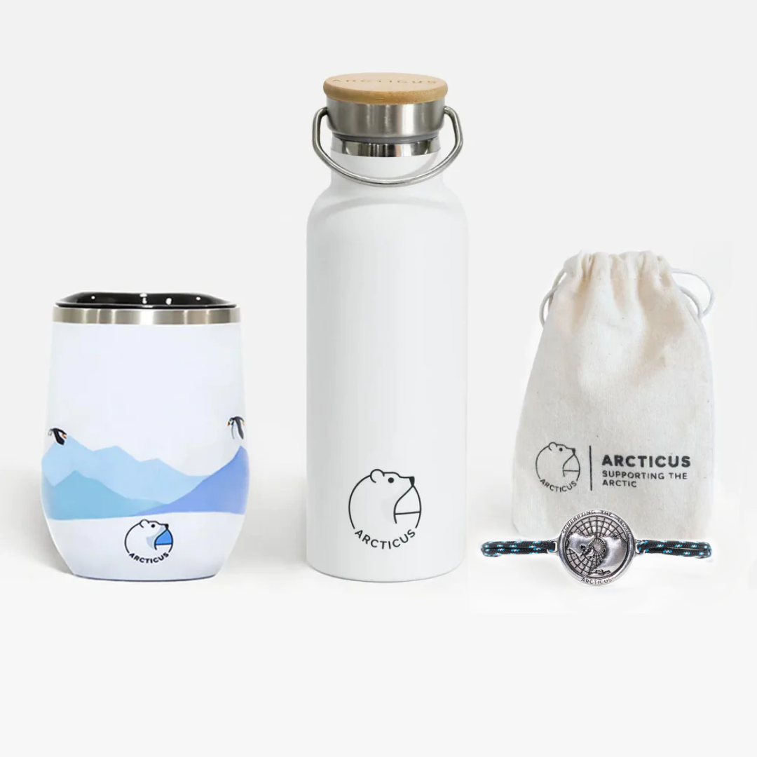 The Arctic Box - Travel Cup, Water Bottle & Bracelet - ScentiMelti Home Fragrance, Beauty & Gifts UK