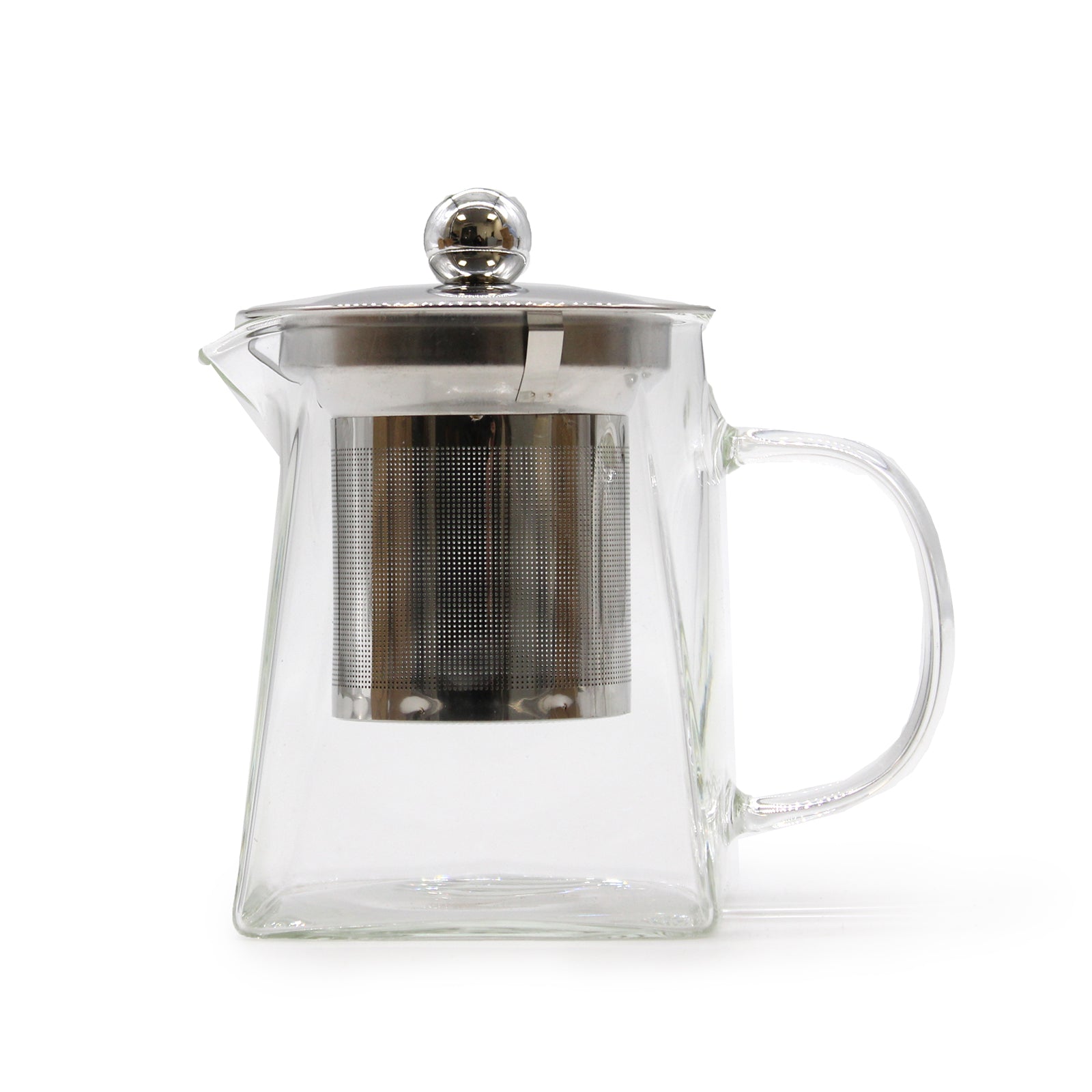 Glass Infuser Teapot - Tower Shape - 350ml - ScentiMelti  Glass Infuser Teapot - Tower Shape - 350ml