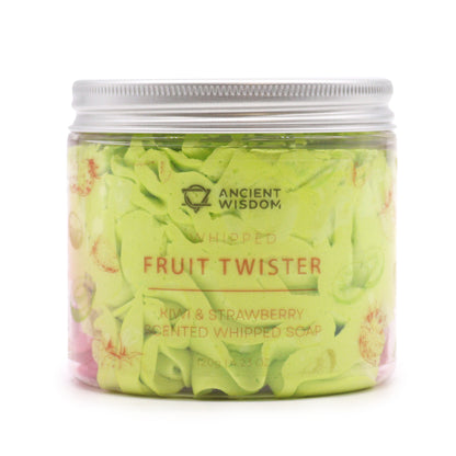 Strawberry & Kiwi Whipped Cream Soap 120g - ScentiMelti  Strawberry & Kiwi Whipped Cream Soap 120g