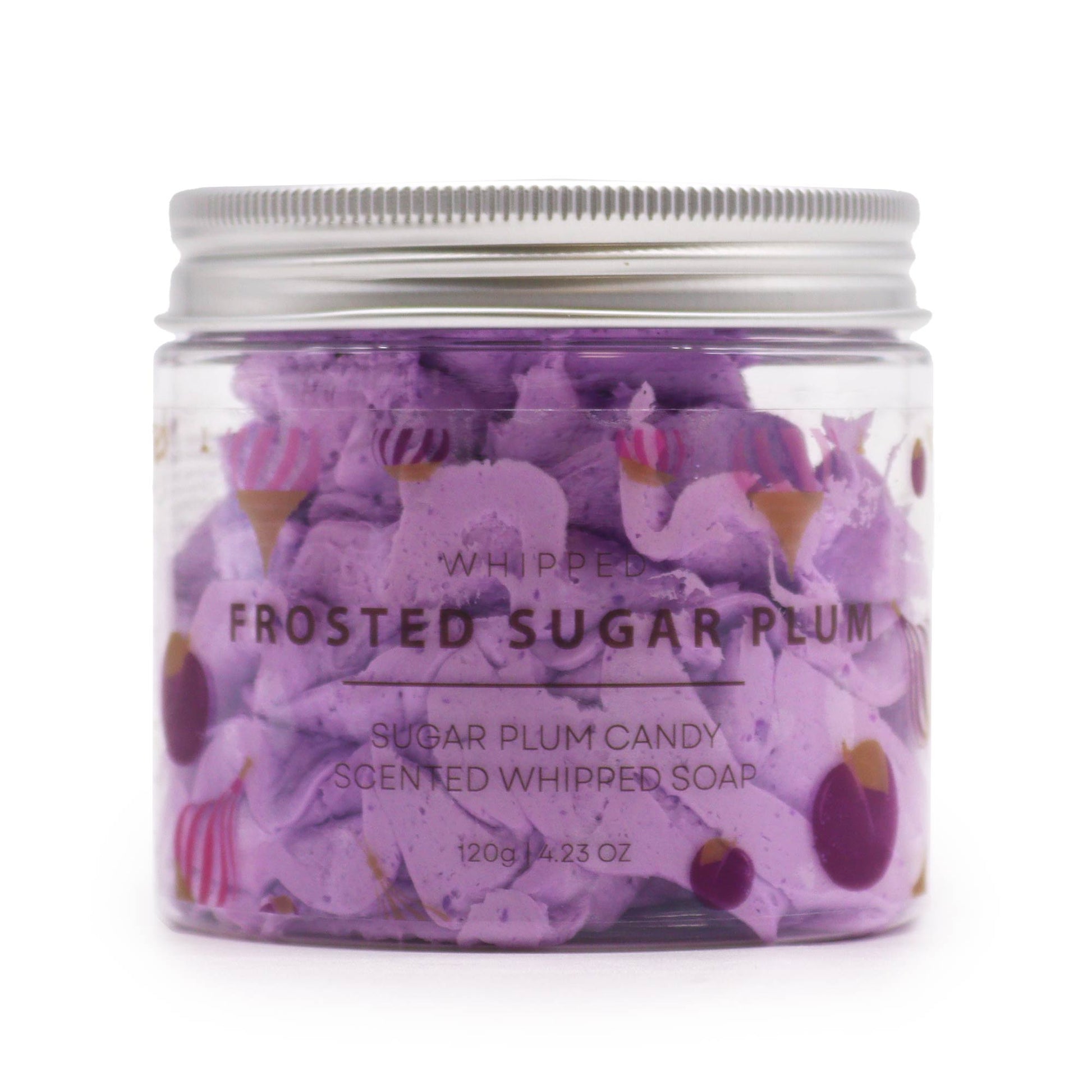 Frosted Sugar Plum Whipped Cream Soap 120g - ScentiMelti  Frosted Sugar Plum Whipped Cream Soap 120g