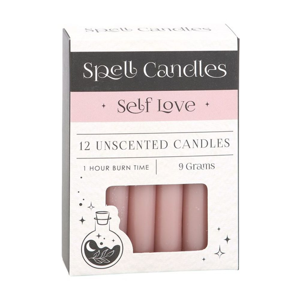 Pack of 12 Self Love Spell Candles - ScentiMelti Wax Melts