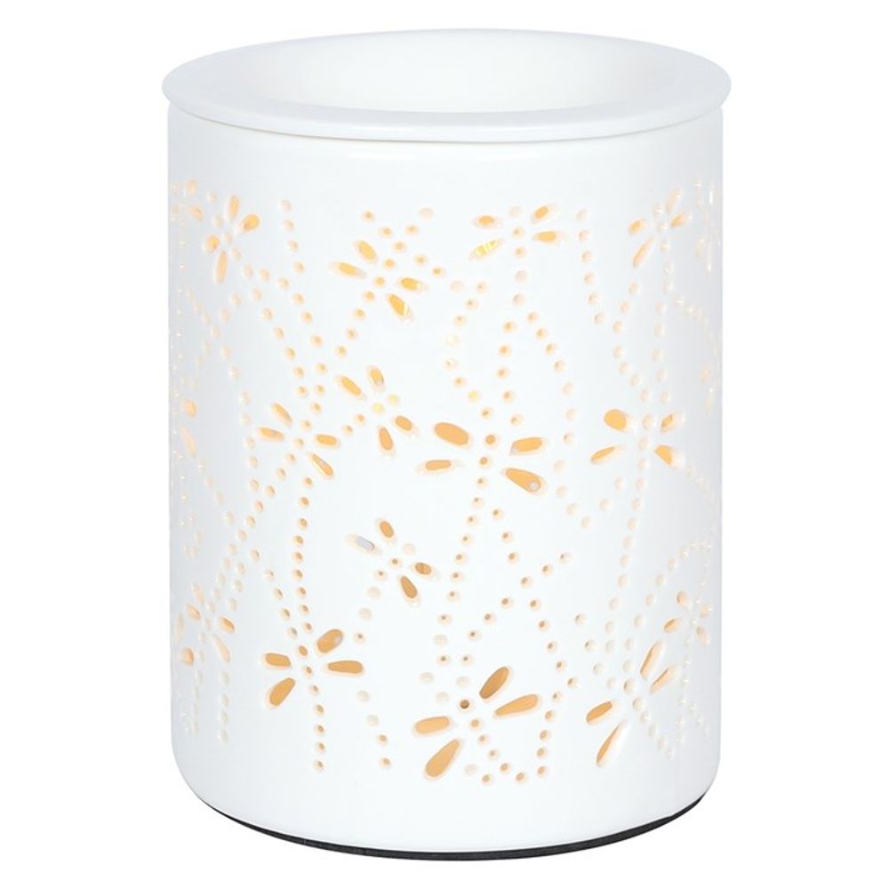 Dragonfly Cut Out Electric Oil Burner - ScentiMelti  Dragonfly Cut Out Electric Oil Burner