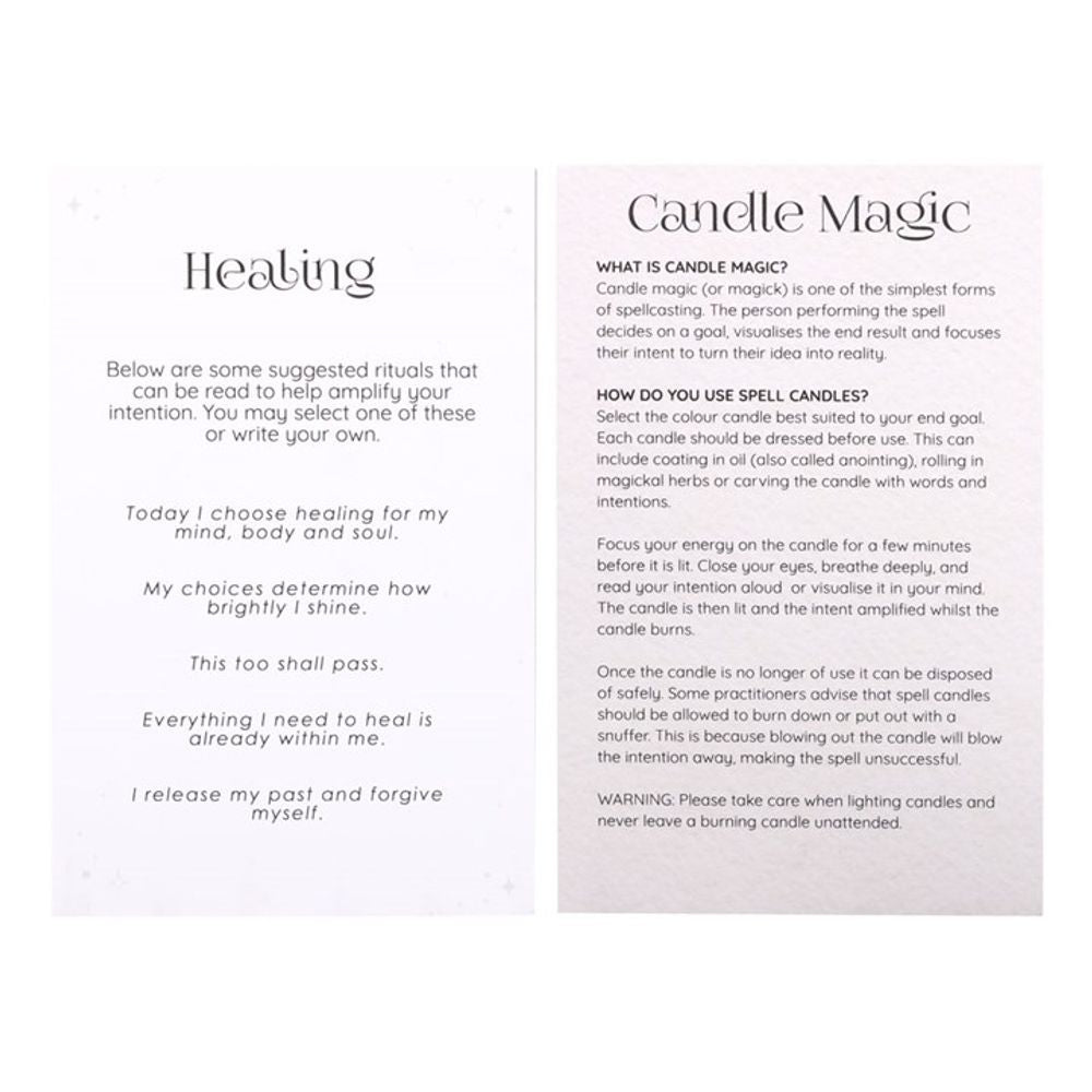 Pack of 12 Healing Spell Candles - ScentiMelti Wax Melts