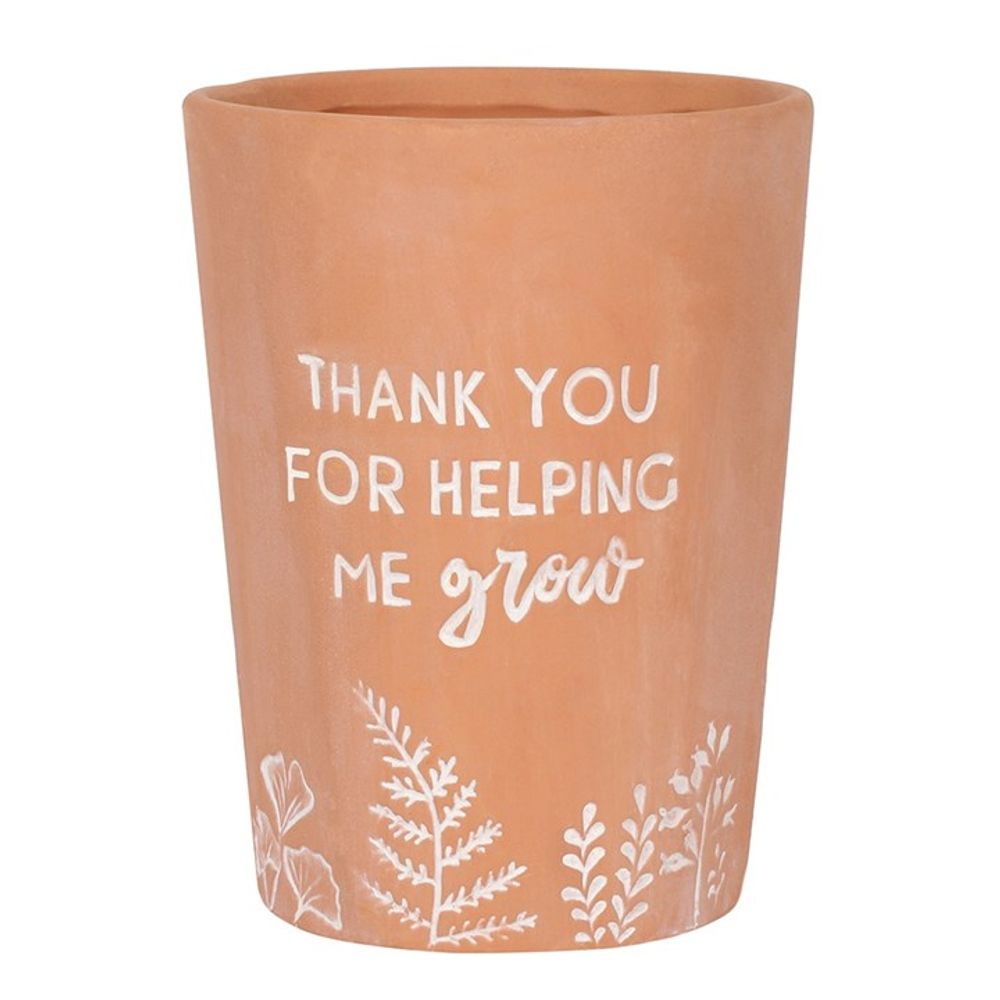 Thank You For Helping Me Grow Terracotta Plant Pot - ScentiMelti  Thank You For Helping Me Grow Terracotta Plant Pot