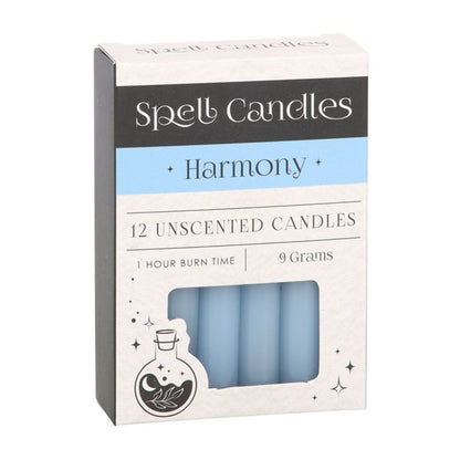 Pack of 12 Harmony Spell Candles - ScentiMelti  Pack of 12 Harmony Spell Candles