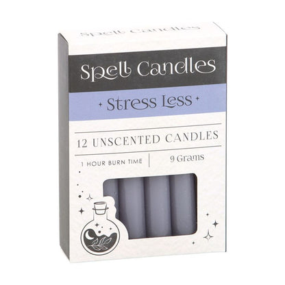 Pack of 12 Stress Less Spell Candles - ScentiMelti  Pack of 12 Stress Less Spell Candles