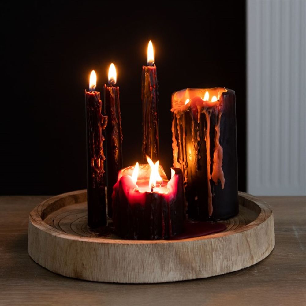 7.5cm Vampire Tears Pillar Candle - ScentiMelti  7.5cm Vampire Tears Pillar Candle