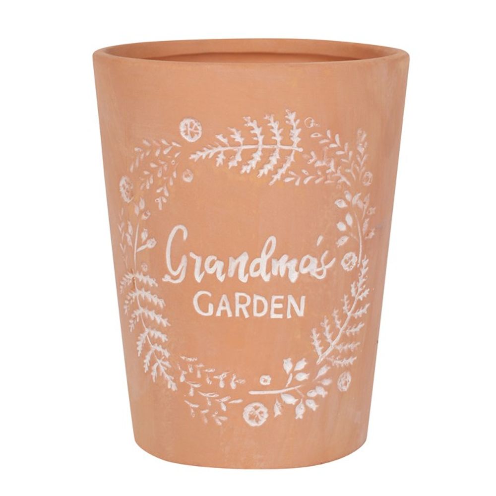 Grandma's Garden Terracotta Plant Pot - ScentiMelti  Grandma's Garden Terracotta Plant Pot