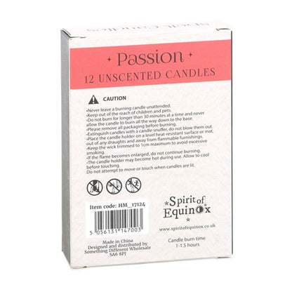 Pack of 12 Passion Spell Candles - ScentiMelti  Pack of 12 Passion Spell Candles