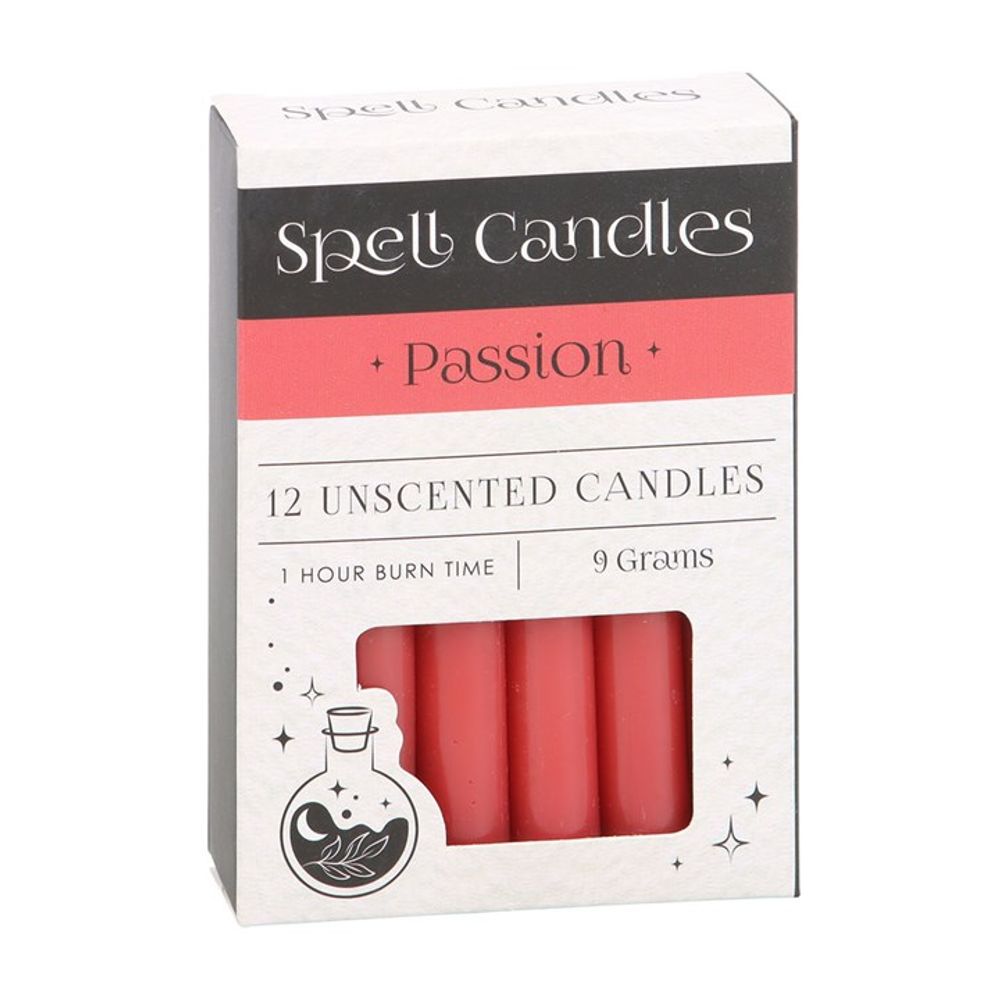 Pack of 12 Passion Spell Candles - ScentiMelti Wax Melts