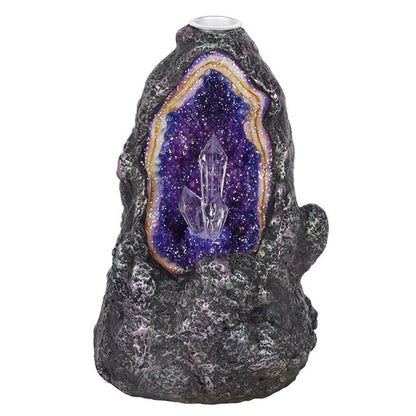 Glowing Crystal Cave Backflow Incense Burner - ScentiMelti  Glowing Crystal Cave Backflow Incense Burner