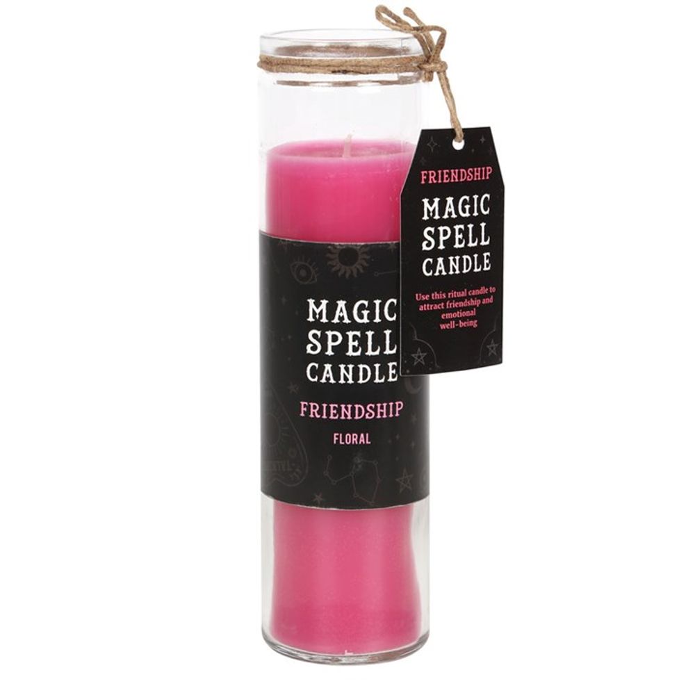 Floral 'Friendship' Spell Tube Candle - ScentiMelti Wax Melts