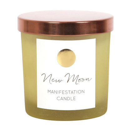 New Moon Wild Orange Manifestation Candle with Clear Quartz - ScentiMelti  New Moon Wild Orange Manifestation Candle with Clear Quartz