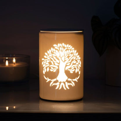 Tree of Life Electric Oil Burner - ScentiMelti  Tree of Life Electric Oil Burner