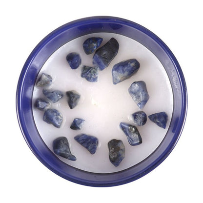 Taurus Amber & Vanilla Gemstone Zodiac Candle - ScentiMelti  Taurus Amber & Vanilla Gemstone Zodiac Candle