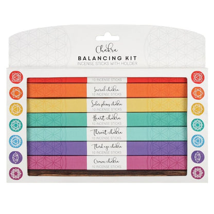 Chakra Incense Balancing Kit - ScentiMelti  Chakra Incense Balancing Kit