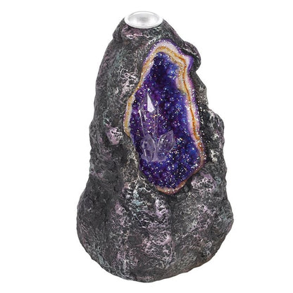 Glowing Crystal Cave Backflow Incense Burner - ScentiMelti  Glowing Crystal Cave Backflow Incense Burner