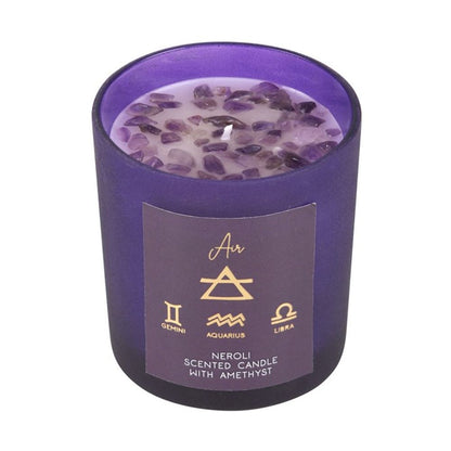 Air Element Neroli Crystal Chip Candle - ScentiMelti  Air Element Neroli Crystal Chip Candle