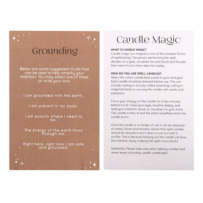 Pack of 12 Grounding Spell Candles - ScentiMelti  Pack of 12 Grounding Spell Candles