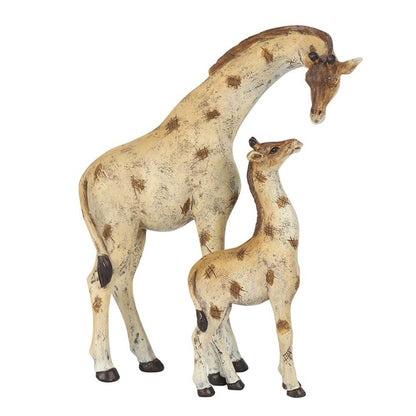 Stand Tall Giraffe Mother and Baby Ornament - ScentiMelti  Stand Tall Giraffe Mother and Baby Ornament