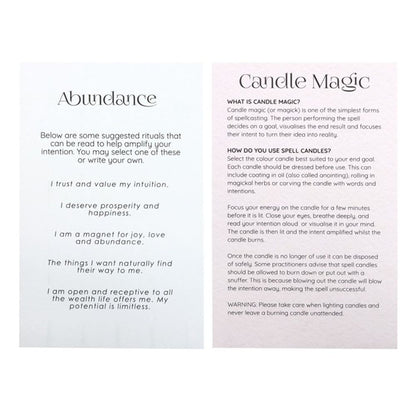 Pack of 12 Abundance Spell Candles - ScentiMelti  Pack of 12 Abundance Spell Candles