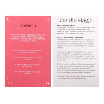 Pack of 12 Passion Spell Candles - ScentiMelti  Pack of 12 Passion Spell Candles