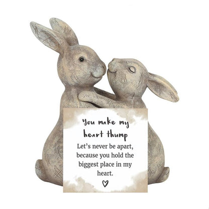 You Make My Heart Thump Bunny Ornament - ScentiMelti  You Make My Heart Thump Bunny Ornament