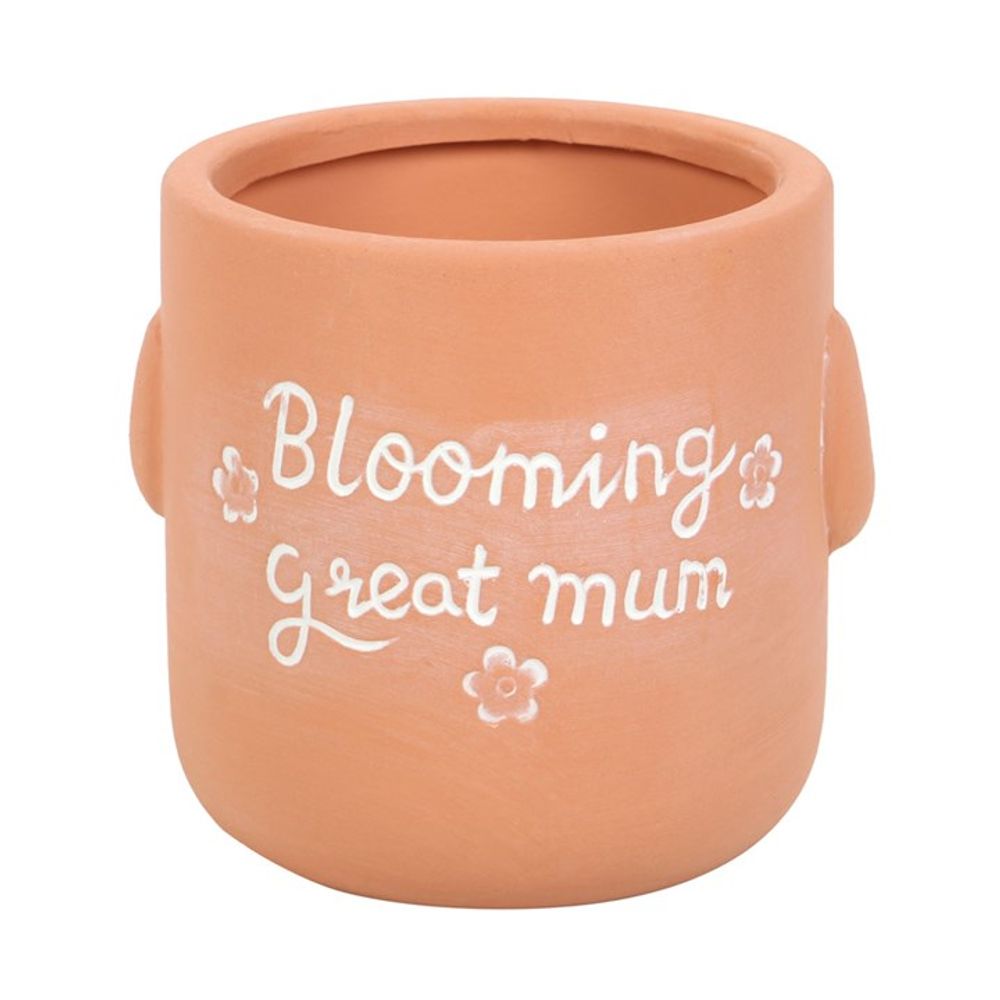 Blooming Great Mum Sitting Plant Pot Pal - ScentiMelti  Blooming Great Mum Sitting Plant Pot Pal