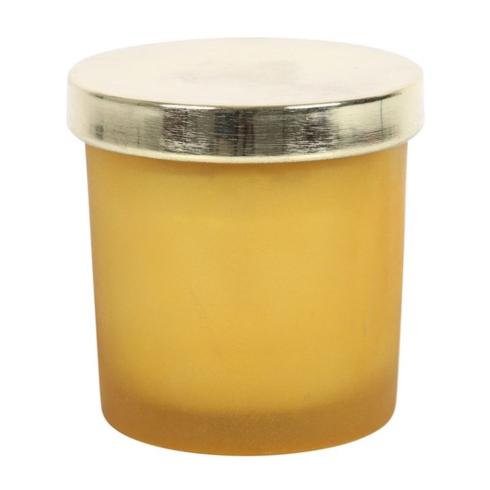 Solar Plexus Chakra Lemon Crystal Chip Candle - ScentiMelti Wax Melts