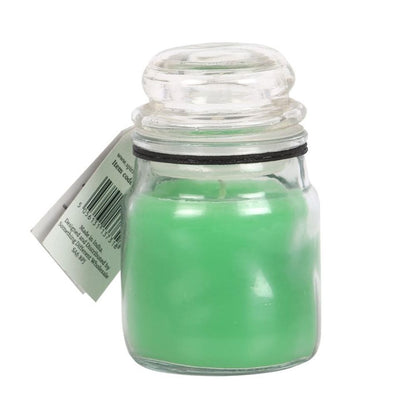 Green Tea 'Luck' Spell Candle Jar - ScentiMelti  Green Tea 'Luck' Spell Candle Jar