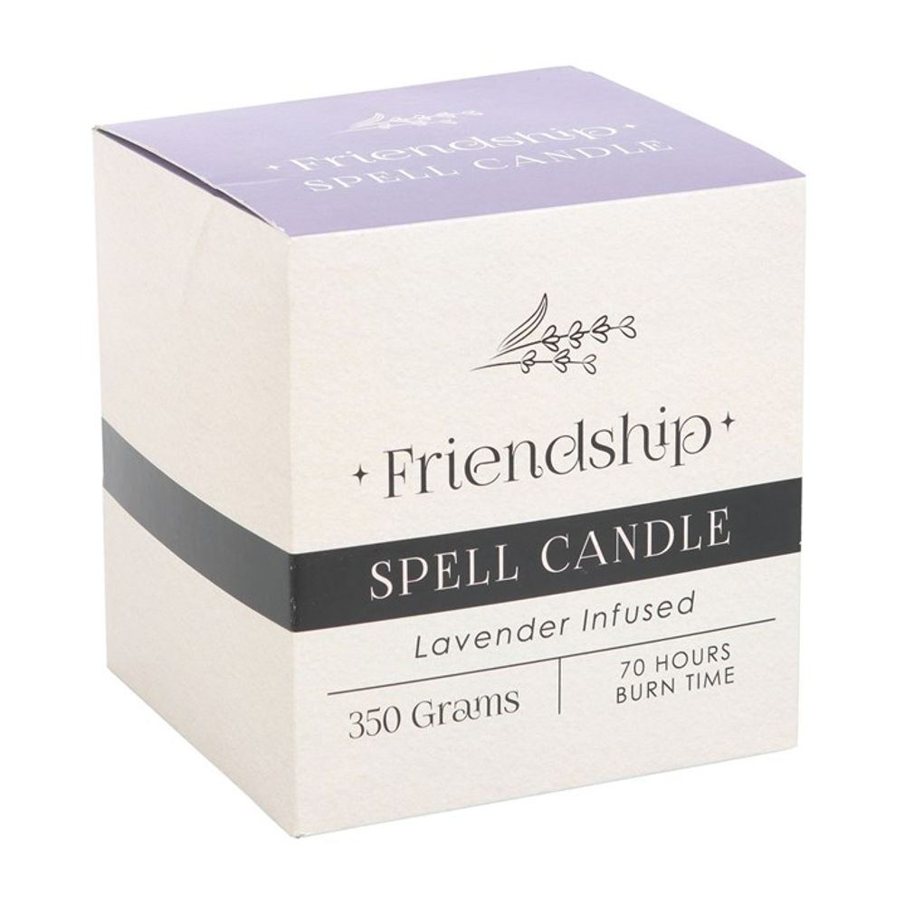 Lavender Infused Friendship Spell Candle - ScentiMelti Wax Melts