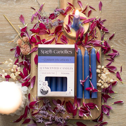 Pack of 12 Communication Spell Candles - ScentiMelti  Pack of 12 Communication Spell Candles