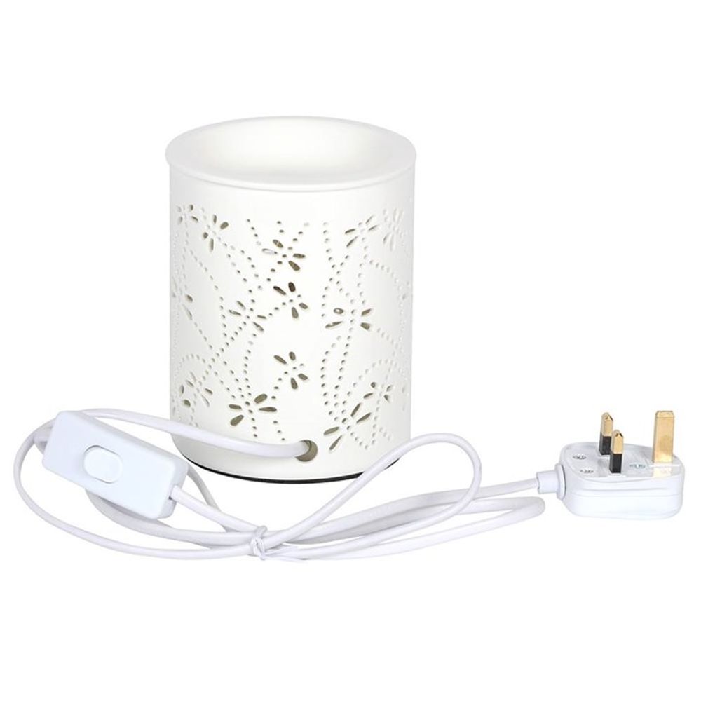 Dragonfly Cut Out Electric Oil Burner - ScentiMelti  Dragonfly Cut Out Electric Oil Burner