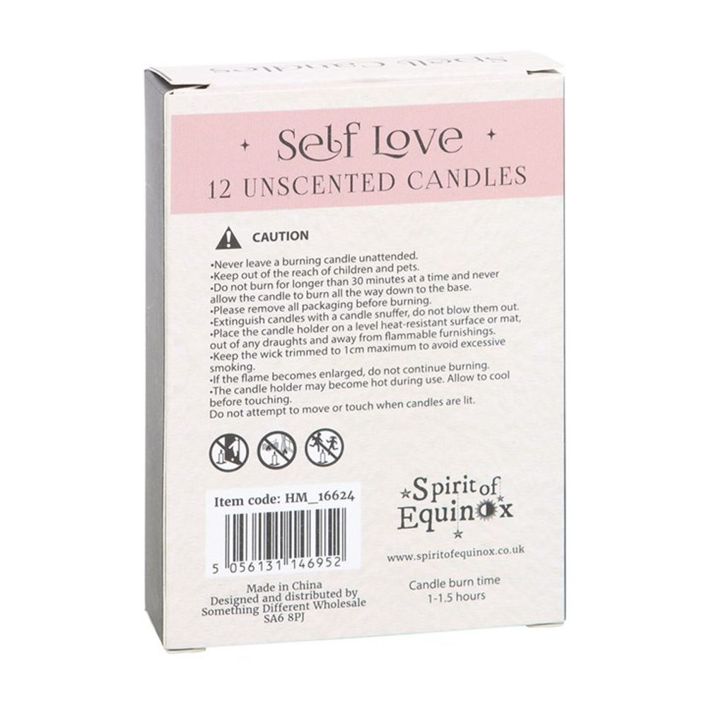 Pack of 12 Self Love Spell Candles - ScentiMelti Wax Melts