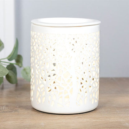 Tree Silhouette Electric Oil Burner - ScentiMelti  Tree Silhouette Electric Oil Burner