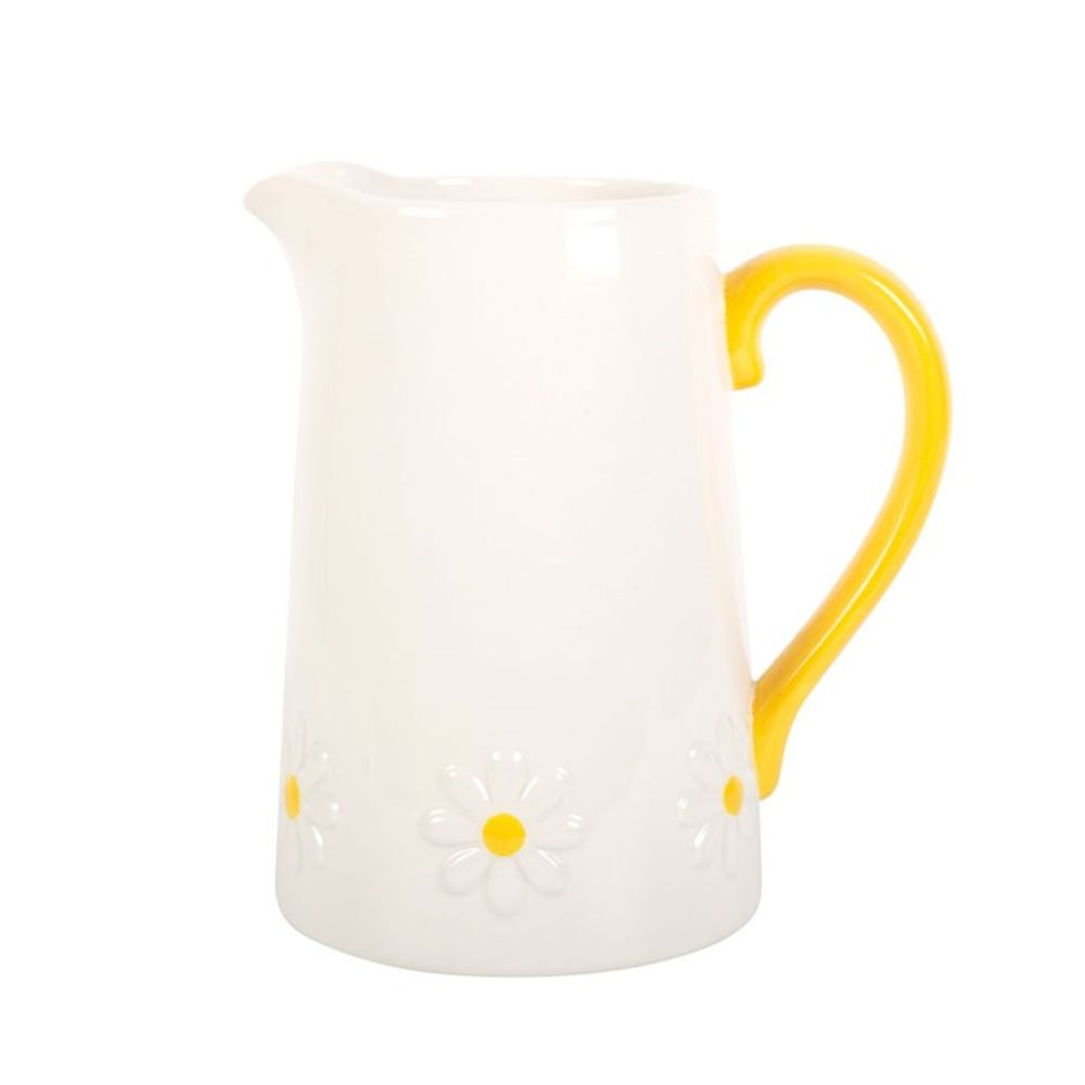 Daisy Ceramic Flower Jug - ScentiMelti  Daisy Ceramic Flower Jug