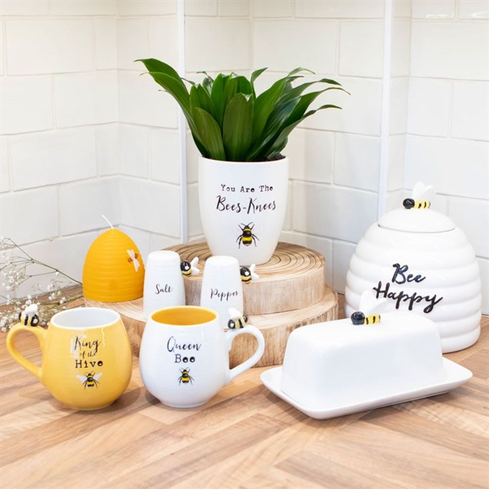 You Are the Bees Knees Ceramic Plant Pot - ScentiMelti  You Are the Bees Knees Ceramic Plant Pot