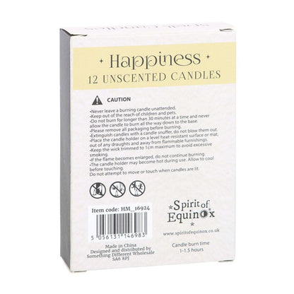 Pack of 12 Happiness Spell Candles - ScentiMelti  Pack of 12 Happiness Spell Candles