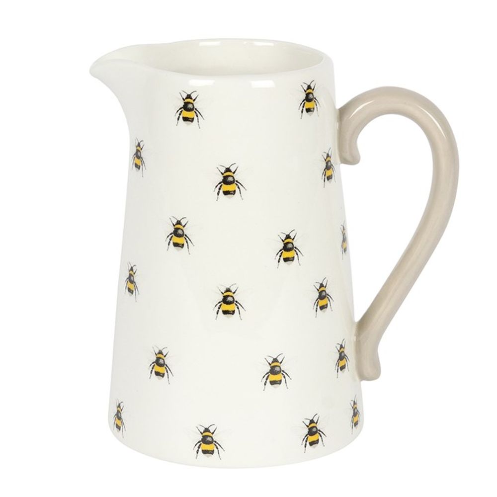 Bee Ceramic Flower Jug - ScentiMelti  Bee Ceramic Flower Jug