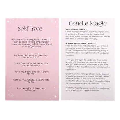 Pack of 12 Self Love Spell Candles - ScentiMelti  Pack of 12 Self Love Spell Candles