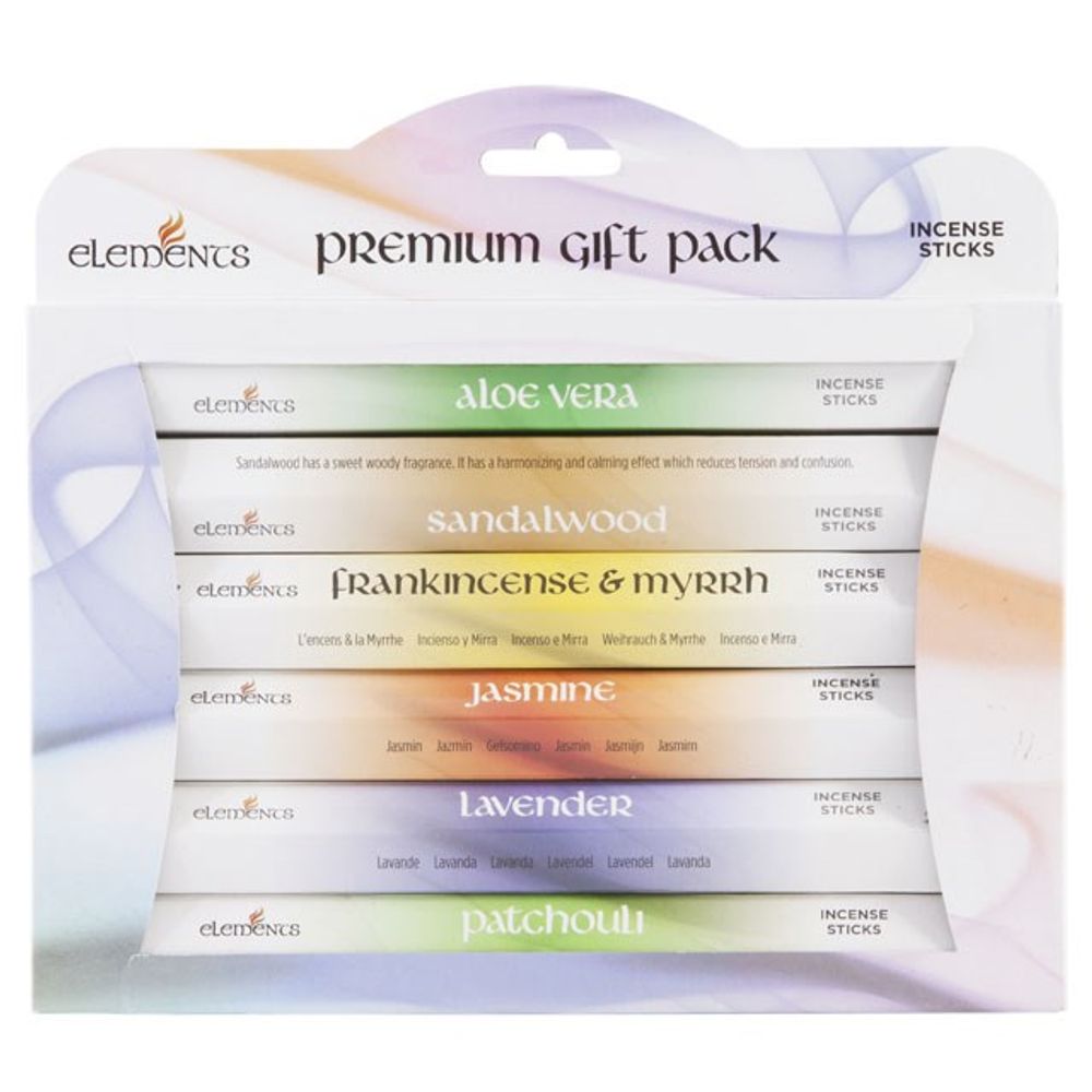 Elements Premium Fragrances Incense Gift Pack - ScentiMelti  Elements Premium Fragrances Incense Gift Pack