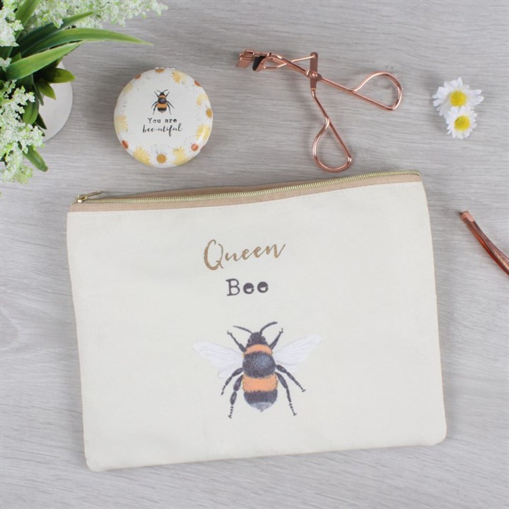 Queen Bee Makeup Pouch - ScentiMelti  Queen Bee Makeup Pouch