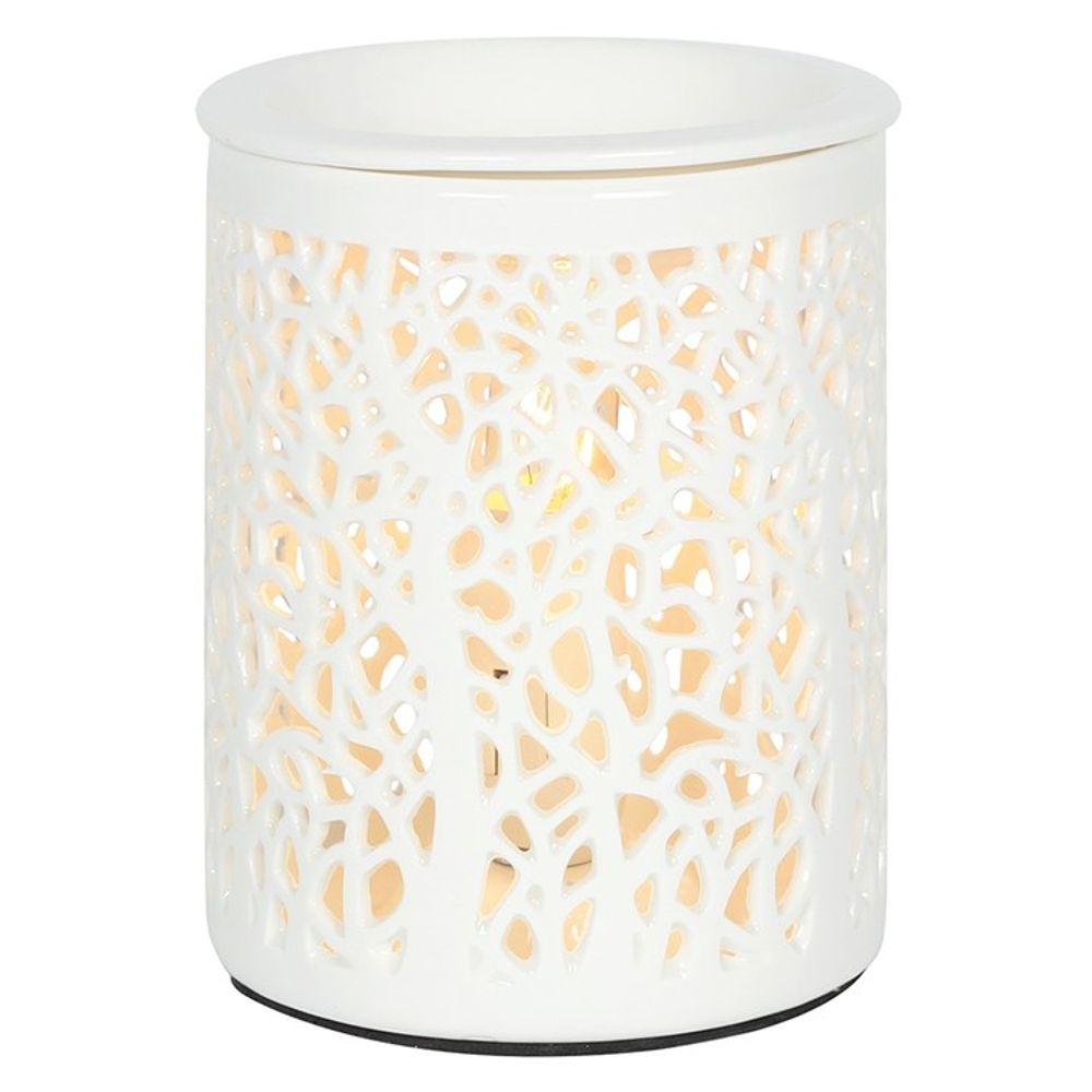 Tree Silhouette Electric Oil Burner - ScentiMelti  Tree Silhouette Electric Oil Burner