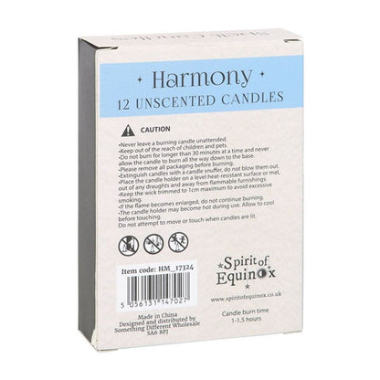 Pack of 12 Harmony Spell Candles - ScentiMelti  Pack of 12 Harmony Spell Candles