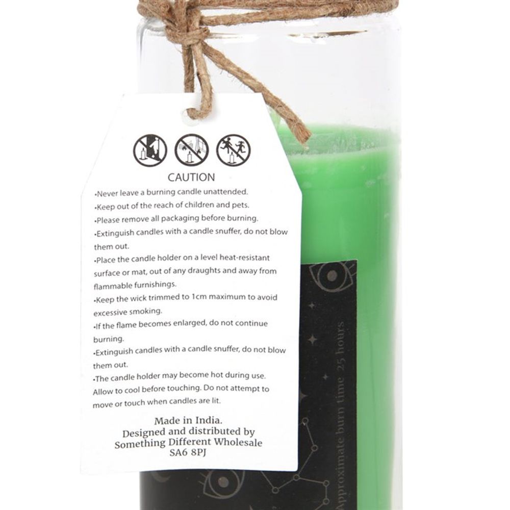 Green Tea 'Luck' Spell Tube Candle - ScentiMelti Wax Melts
