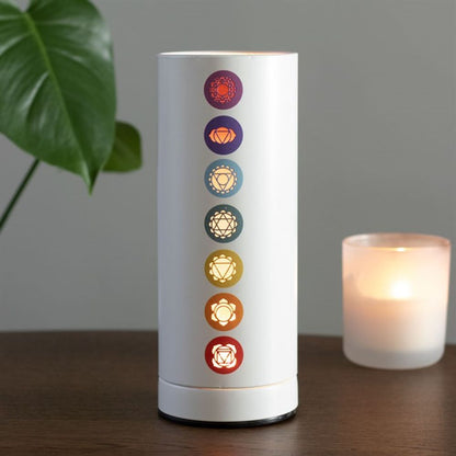 Seven Chakra Electric Aroma Lamp - ScentiMelti  Seven Chakra Electric Aroma Lamp