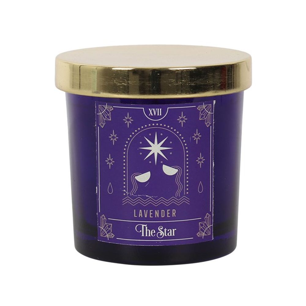 The Star Lavender Tarot Candle - ScentiMelti  The Star Lavender Tarot Candle