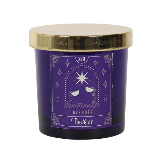 The Star Lavender Tarot Candle - ScentiMelti Wax Melts